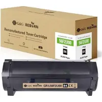 G&G Toner vervangt Lexmark 56F2U00 Compatibel Zwart 25000 bladzijden Reborn remanufactured 21313