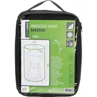 Pro Garden BBQ hoes | Rond | Ø 70 x 80 cm (Zwart, Polyester)
