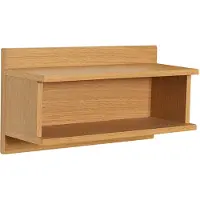 Hubsch Misty wandplank naturel - 882016