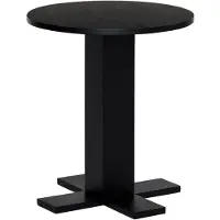 Hubsch Koohi bijzettafel zwart - 882002