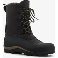 Kjelvik gevoerde heren snowboots zwart maat 40