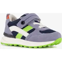 TwoDay leren jongens sneakers blauw groen maat 20