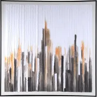 Ptmd wandpaneel gustas - 102.5x4.5x102.5cm