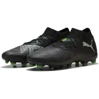 Puma Voetbalschoen 'Future 8 Pro' neongroen / zwart / zilver