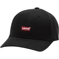 Levi's Pet 'Housemark Flexfit Cap' rood / zwart / wit