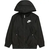 Nike Tussenjas 'Windrunner' zwart / wit