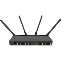 Mikrotik RB4011iGS+5HacQ2HnD-IN Wireless Router, Dual-band 2.4/5GHz, 10x Gigabit Ethernet, PoE, RouterOS
