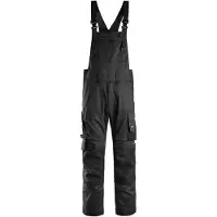 Snickers 6051 AllroundWork Stretch Bib & Brace broek Zwart maat 048 heren