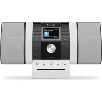 Technisat MULTYRADIO 4.0 SE, schwarz/weiß Internetradio DAB+, VHF (FM) USB, CD, FM, DAB+, Internetradio, Bluetooth, WiFi, MP3 Incl. afstandsbediening, Spotify,
