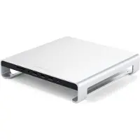 Satechi Aluminum iMac Monitor Standaard Hub Zilver