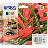 Epson Ink Inktcartridges - - 503XL - Zwart - Multipack - Hoge capaciteit (XL)