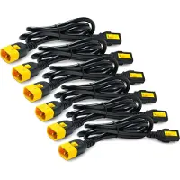 APC - Voedingskabel - IEC 60320 C13 naar IEC 60320 C14 - 10 A - 1.22 m - zwart - voor P/N: SMX3000RMHV2UNC
