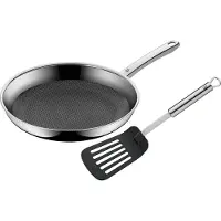 WMF Profi Resist - Koekenpan - Ø 28 cm - RVS - Inclusief Profi Plus Spatel - Geschikt voor Inductie