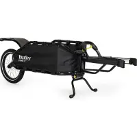 Burley Coho XC Fietskar – Fietsaanhanger – Bikepacking – Inklapbaar – Verstelbaar – Zwart