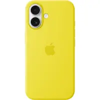 Apple Silicone Backcover MagSafe voor de iPhone 16 - Star Fruit