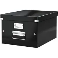 Leitz 6044 WOW medium opbergdoos zwart