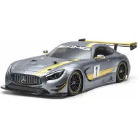 Tamiya 1:10 RC auto Elektro Straatmodel Mercedes-AMG GT3 Brushed 4WD Bouwpakket TT-02