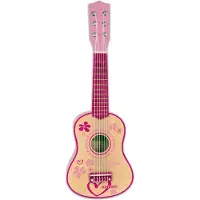 Bontempi - Roze gitaar in hout, 55 cm