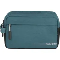 Travelite kick off cosmeticbag petrol blue