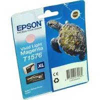 Epson T1576 (C13T157640) Inktcartridge Licht-magenta