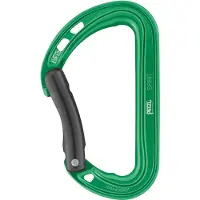 Petzl Spirit Courbe - Karabiner Groente One Size