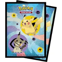 Ultra pro - Pokémon TCG - 65 Standard Sized Card Sleeves Pack - Pikachu en Mimikyu (63 x 89 mm)