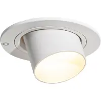 QAZQA Moderne inbouwspot wit GU10 35mm rond kantelbaar - Installa