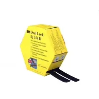 3M SJ 354D Dual Lock Klittenband Om vast te plakken Haak- en lusdeel (l x b) 5000 mm x 25.4 mm Zwart 1 paar