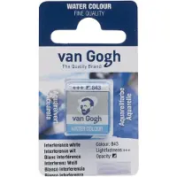 Taidepiste van Gogh aquarelverf - napje - interference wit 843