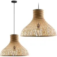 Toolight App1277-1Cp Hanglamp Beige 90X60X90Cm