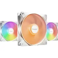 be quiet! - Light Wings LX PWM White 3-Pack - ARGB - Case Fans - 3x 120mm - Wit
