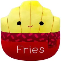 Squishmallows - Floyd - Yellow French Fries W/Red Scarf 40cm pluche