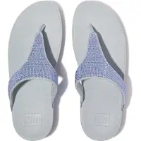 FitFlop Women Lulu Toepost Hotfix Quiet Blue-Schoenmaat 38