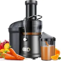Safecourt Kitchen Safecourt Keuken Sapcentrifuge - Juicer voor Groenten & Fruit - Grote Vulopening - 3 snelheden - 800 Watt