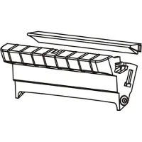Zebra KIT,FRONT BEZEL DISPENSER (DT). RESTRICTED ITEM CLASS 3. ONLY FOR SPECIALIZED PARTNERS