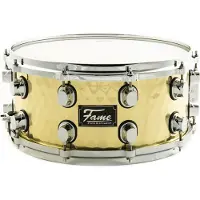Fame FSB-65 Hammered Brass Snare 14"x6,5" - Snaredrum