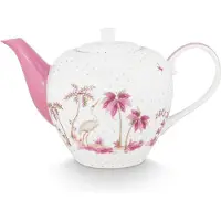 Pip studio Theepot Jolie Dots Gold Pink 1,6L