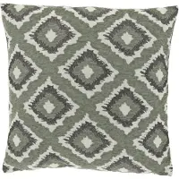 Unique living sierkussen riley tea green -45x45cm