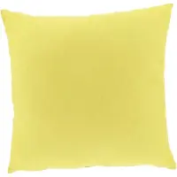 Unique living sierkussen otis lemon yellow -45x45cm