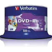 Verbatim - 50 x DVD+R - 4.7 GB 16x