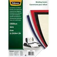 Fellowes Schutbladen Chromolux - Wit - A4 - 250G - 100 vel