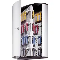 Durable Sleutelkast KEY BOX 72 - 1955 1955-23 Aantal haken 72 Zilver (metallic)