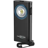 Ansmann looplamp oplaadbaar | Minilamp ML400R | 400 lumen | IP44 | Zwart