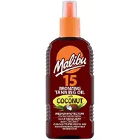 Malibu Zonnebrand Tanning Oil SPF15 Coconut - 200 ml