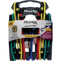 Masterlock - Twin Wire - 10 Snelbinders met dubbele haak