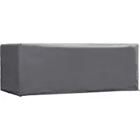 Perel Tuintafelhoes | | 185 x 105 x 75 cm (PP, Grijs)