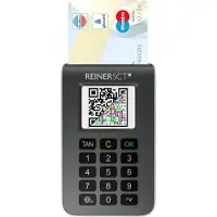 Reiner SCT TAN generator REINERSCT tanJack photo GR, voor Sm@rtTAN photo & chipTAN QR, tot 5 jaar batterijlevensduur, grijs