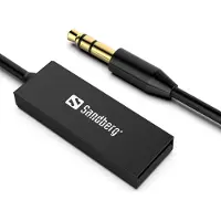 Sandberg Bluetooth-audioontvanger met AUX-aansluiting, zwart