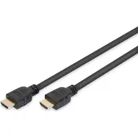 Digitus HDMI kabel 2 meter HDMI Type A (Standaard) Zwart