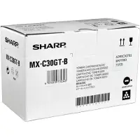 Sharp MX-C30GTB Toner Zwart
